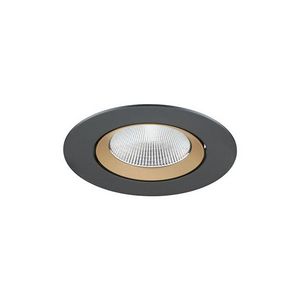 Downlight EXPOSPOT 70 ADJ 90 3000K MB zwart