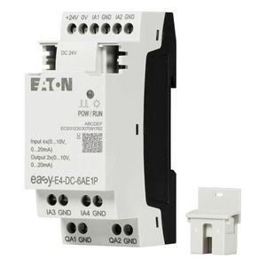 Easy E4 I/O-uitbreiding 4AI 2AQ 0-10V DC 0-20 mA 4-20 mA,