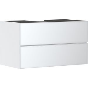 Onderkast mat wit / front metalic wit 980x550mm 2x la voor consoles Xevolos E 54190320