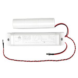 Armatuur LED 1u 10V-50V NiCd 6V 1,5Ah 4W ombouw