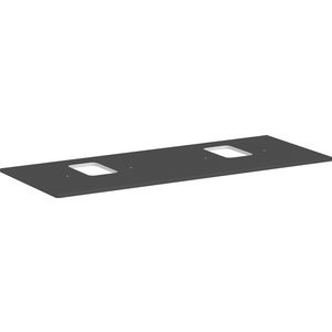 Console 1360x550mm m 2 uitsparingen Waskom m kraangat Xelu Q 54125910
