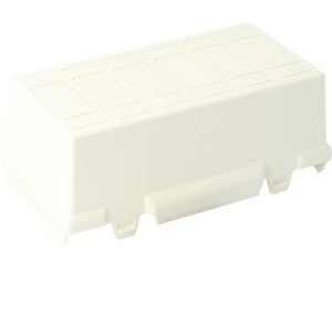Montagedeksel verhoogd BKW creme  tbv universele lasdoos BK1619