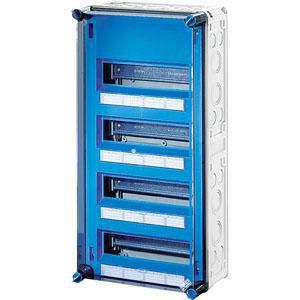 au.behuizing IP65 48 mod 4x12 BM4 300x600mm +PE/Nul klem