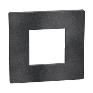 Doos a 25st. Light Now afdekraam 2 modules zwart grey 25