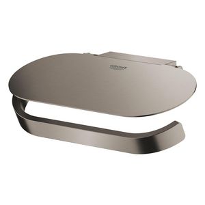 Selection closetrolhouder met klep 41069AL0 hard graphite geborsteld (mat donker grijs)