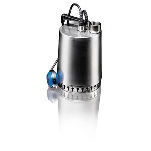 Drainage dompelpomp rvs UNILIFT AP12.40.08.1 230V zonder vlotter snoer 10mtr. + stekker