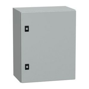 Deur 500x400x250mm IP66 / IK10 RAL7035 Spacial CRN