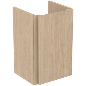 Wastafelmeubel 350x306x550mm white oak 1 deur Finesse E3403US