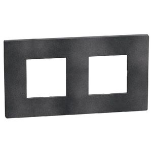 Doos a 25st. Light Now afdekraam 2x2 mod zwart grijs 25