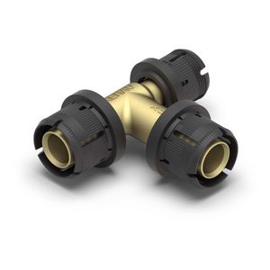 T-koppeling verlopend 20x20x16mm schuif FASTLOC LX