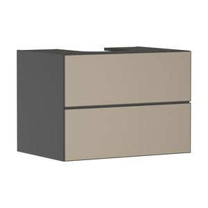 Onderkast Slate Matt Grey / front patterned bronze 780x550mm 2x la voor consoles Xevolos E 54189390