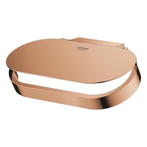 Selection closetrolhouder met klep warm sunset (bronskleurig) 41069da0