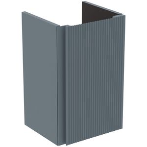 Wastafelmeubel 350x306x550mm matt ashblue 1 deur Finesse E3403UQ