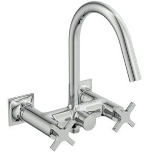 bad/douchemengkraan 2-greeps m kruisgrepen chroom BD160AA