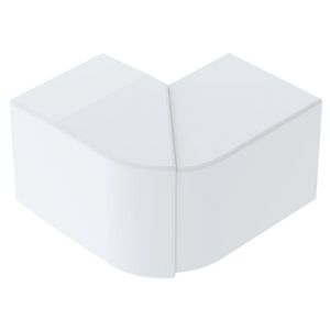 Buitenhoek LE 60x60 9010 100x60x100 polycarbonaat VVE=4