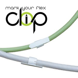 Zak a 50st. CLIP 16mm wit om flex te markeren