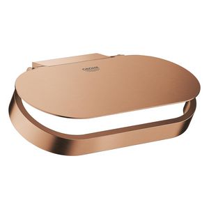 Selection closetrolhouder met klep 41069DL0 warm sunset geborsteld (mat bronskleurig)