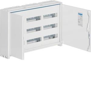 Opbouwveldverdeler IP44 500x800x161mm 108 mod. geisoleerd