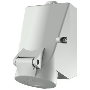 Wandcontactdoos 16A 4-polig  1H 50V IP44 2982
