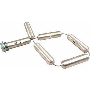 Magnesiumanode geisoleerd