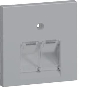 Centraaldeel 55mm data/universeel 2-voudig hal.vrij alulook