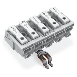 Kroonklem Drukknop extern HA PE-klikcontact 294-5325 VVE=250