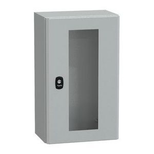Kast Ruitdeur 500x300x200mm IP66 IK08 RAL7035 Spacial S3D