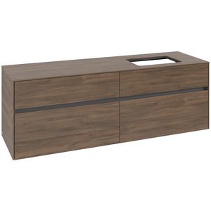 Wastafelonderkast Collaro 1600x548x500mm Ariz.Oak C12200VH