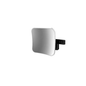 Evo scheerspiegel LED 209x209mm 2-armig 5x vergrotend zwart