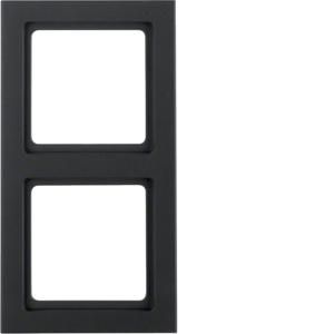 Afdekraam 2-v berker Q.3 antraciet soft-finish