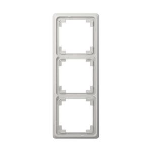 Afdekraam lichtgrijs 3-voudig CD-plus