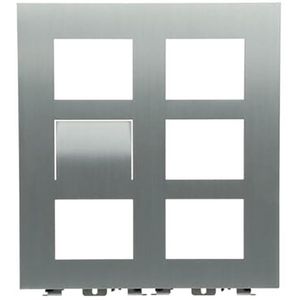 Welcome buitenpost frame video, maat 2/3, aluminium