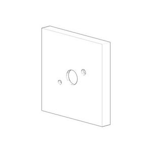 Rozet 60x60x8mm chr 092782005-00
