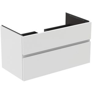 Wastafelmeubel 1000x505x550mm matt white 2 laden Finesse E3397Y1
