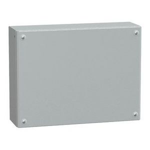 IndustriEle doos Volle deur 300x400x120mm IP66 IK10 Metaal -