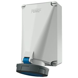 Wandcontactdoos 125A 5-polig  9H 230V IP67