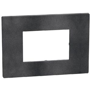 Doos a 25st. Light Now afdekraam 3 modules zwart grey 25