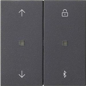 S3000 jl.-/schakelklok BT pijlen System 55 antraciet