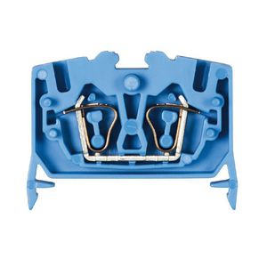 Doorgangsklem WKF2,5/m/35 blauw VVE=100