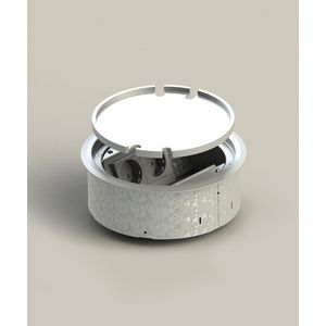 9904 2x 230V RA 2x CAT6A STP 1x blind alu deksel