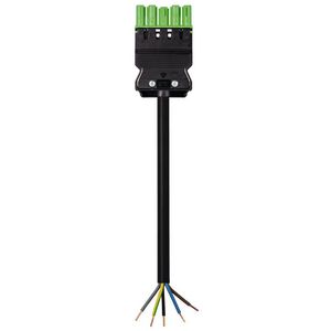 Aansluitsnoer GST18I5 female 1,5mm² 100cm B2CA groen VVE=30