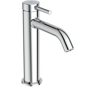 Wastafelmengkraan 3,8l/min bs z. waste h120mm chroom ceraline nuovo