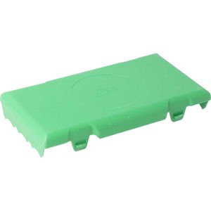 Blinddeksel groen tbv universele lasdoos BK1619 VVE=10