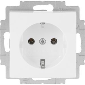 Wandcontactdoos ra Centraalplaat schroef inb SI-B-alpinwit (2300 EUC-914)