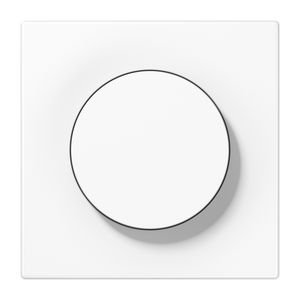 Afdekking draaidimmer LS range alpin wit