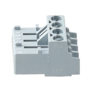 4-polige connector (mengklep)