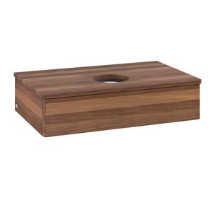 Wastafelonderkast Antao 800x190x500mm Warm Walnut K08012HM