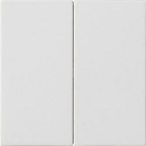 S3000 bedieningselement-opzetstuk 2-voudig System 55 zuiver wit m