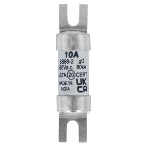 Zekering laagsp. 10A AC 550V BS88/A1 14x55 gL/gG BS VVE=20