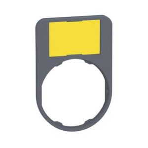Legend holder 40x60mm Flush mounted heads blank VVE=10